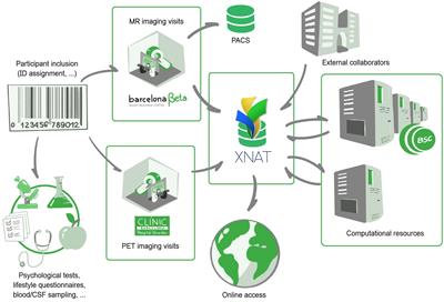 Management and Quality Control of Large Neuroimaging Datasets: Developments From the Barcelonaβeta Brain Research Center